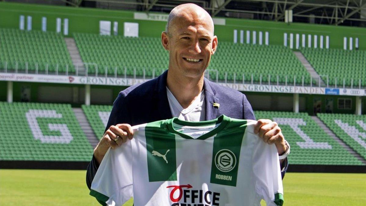 A sus 36 años, Robben jugará en el Groningen