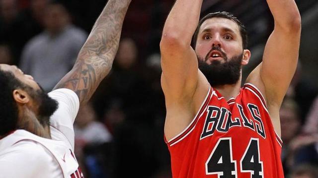 Mirotic, en el partido ante Miami Heat.