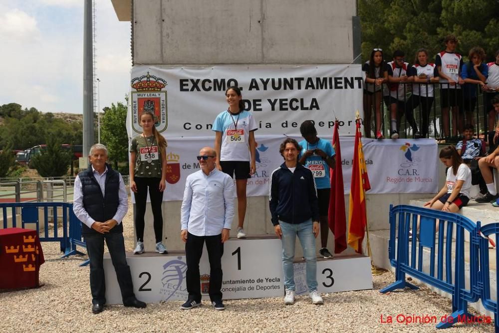 Final regional de atletismo escolar