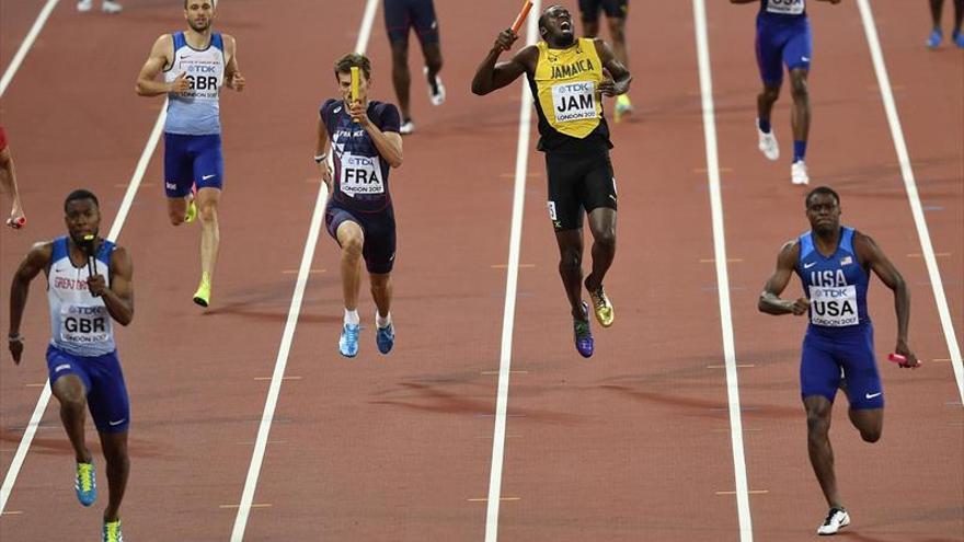 Una lesión evita que Usain Bolt se retire con una medalla al cuello