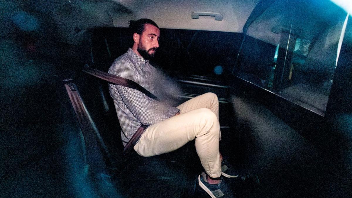 Pablo Jara, trasladado a los Juzgados