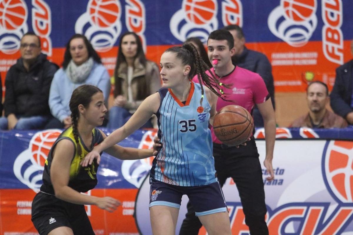 En la segunda semifinal, el Innolandia CBF Cabo Mar cedió por un apretado 58-59 ante el Caixa Popular CB Tavernes.