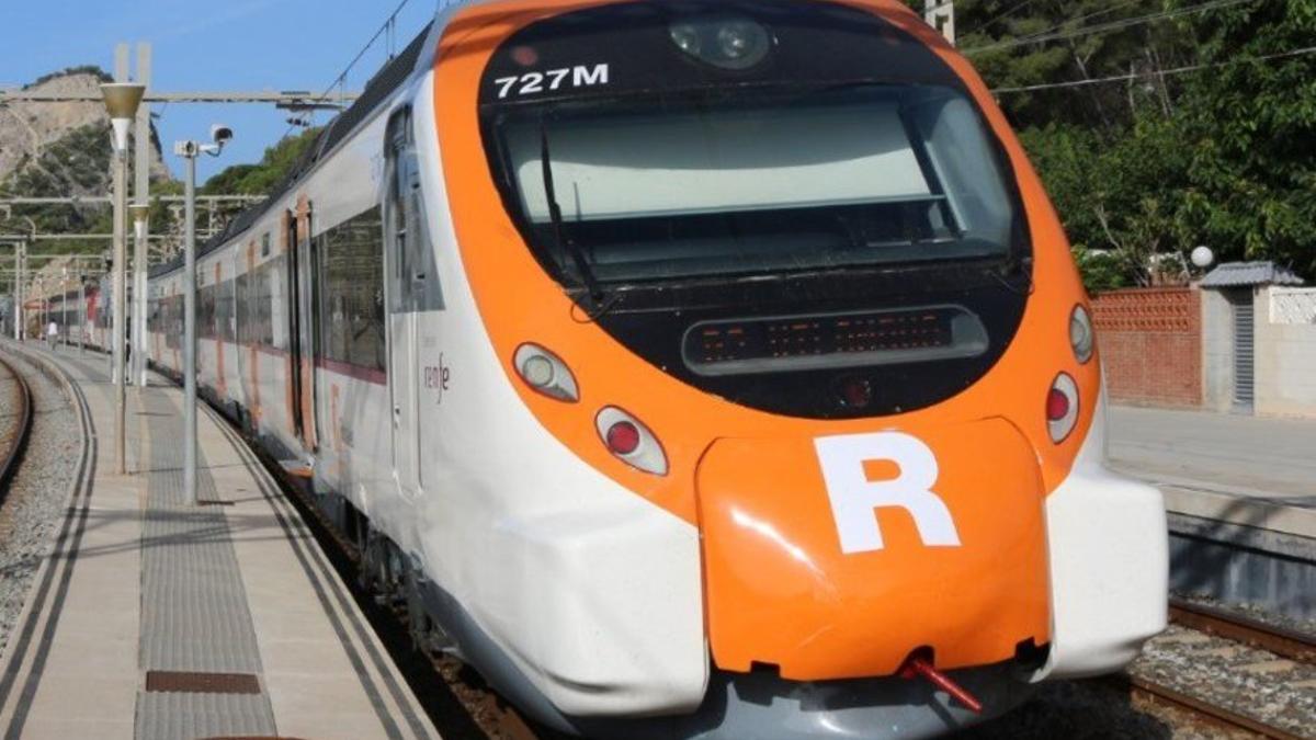 Un tren de Rodalies, en una imagen de archivo.