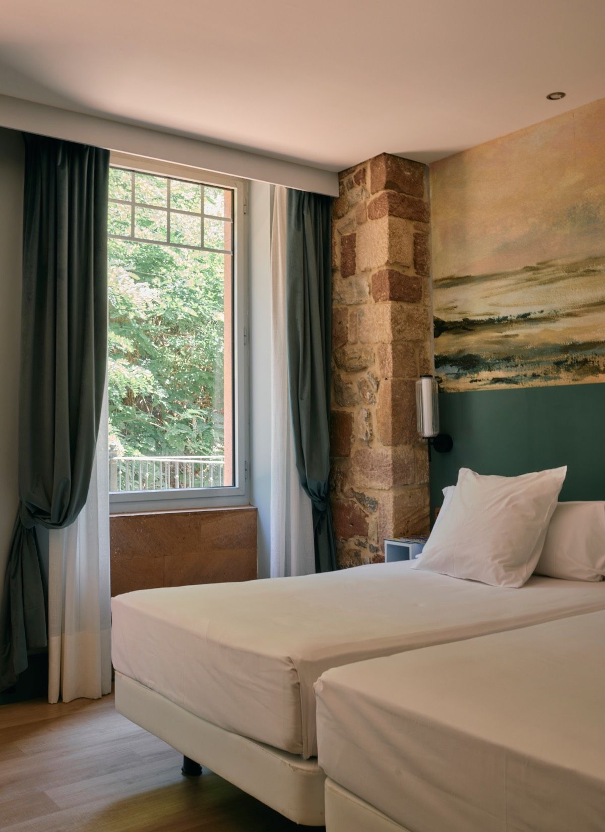 Habitaciones en el Balneario de La Hermida