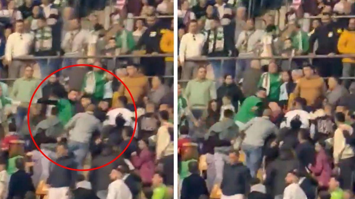 Capturas del vídeo que ha facilitado la detención del presunto agresor