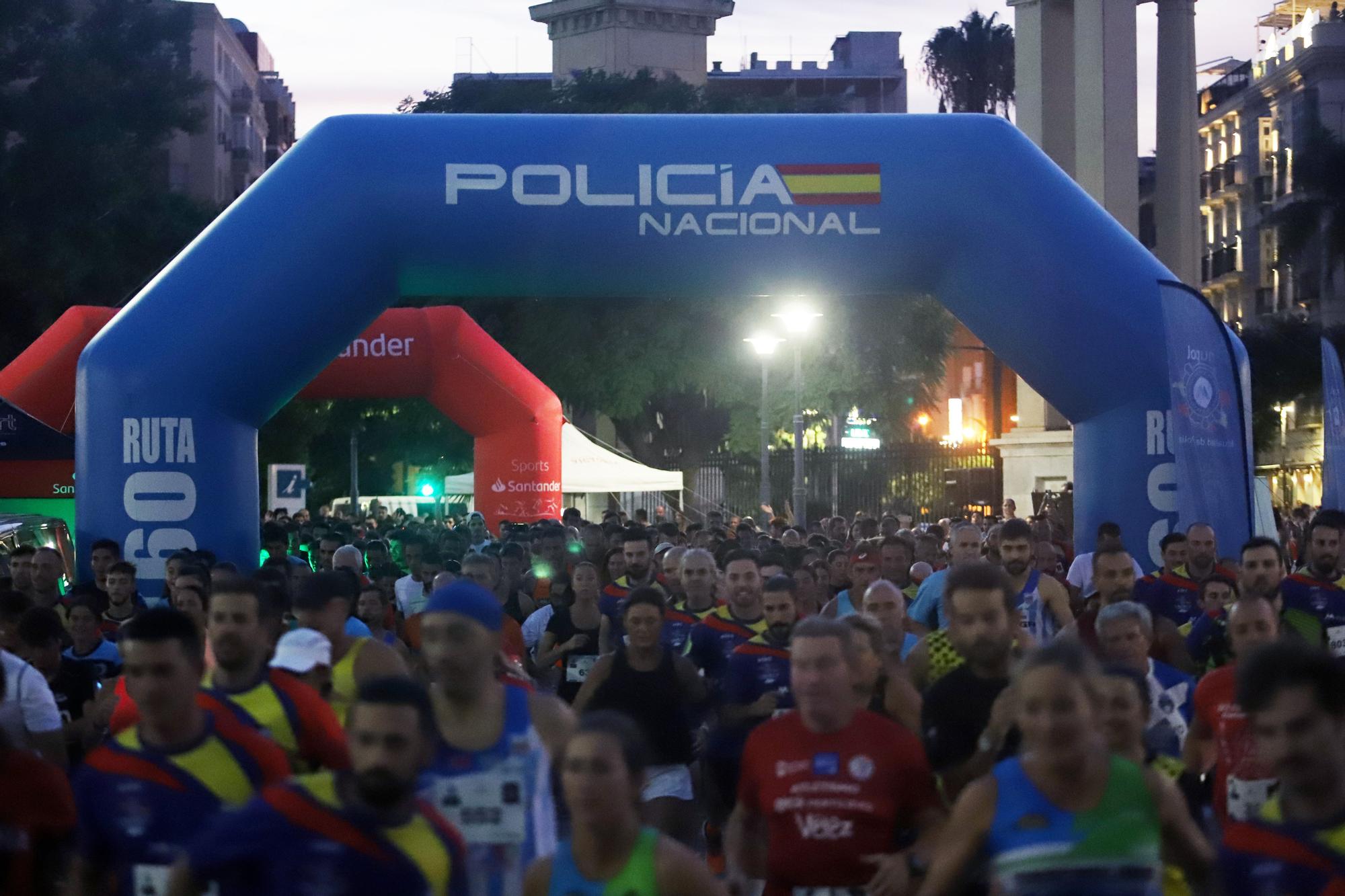 4ª edición de la carrera solidaria de la Policía de Málaga 'Ruta 091' - La  Opinión de Málaga