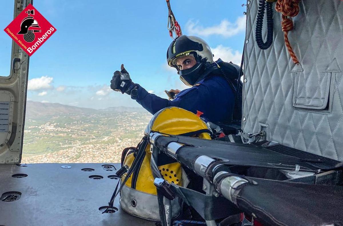 Imagen de archivo del grupo de rescate del Consorcio de Bomberos de Alicante