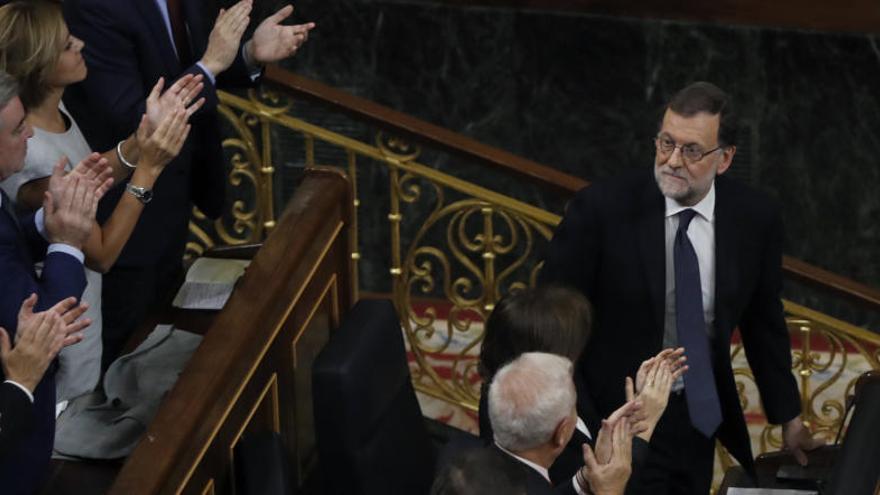 Rajoy, investit president amb 170 vots a favor, 111 en contra i 68 abstencions