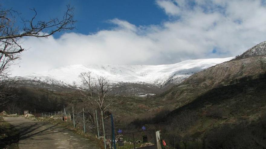 Sin nevadas intensas en el norte de Cáceres