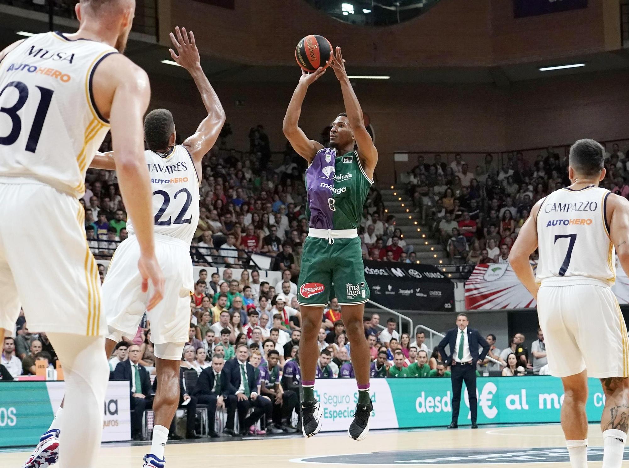 Unicaja - Madrid, final de la Supercopa Endesa 2023