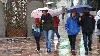 Las altas temperaturas dan paso a una semana de frío, lluvia y nieve