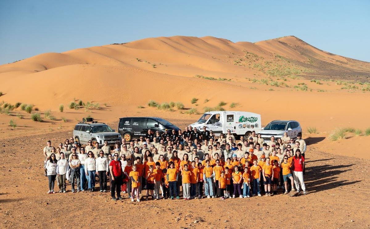 El Desierto de los Niños 2026: Hyundai celebra 20 años de aventura solidaria en Marruecos