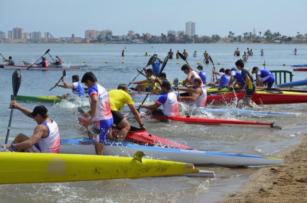 Liga Autonómica de Piragüismo en Playa Paraíso