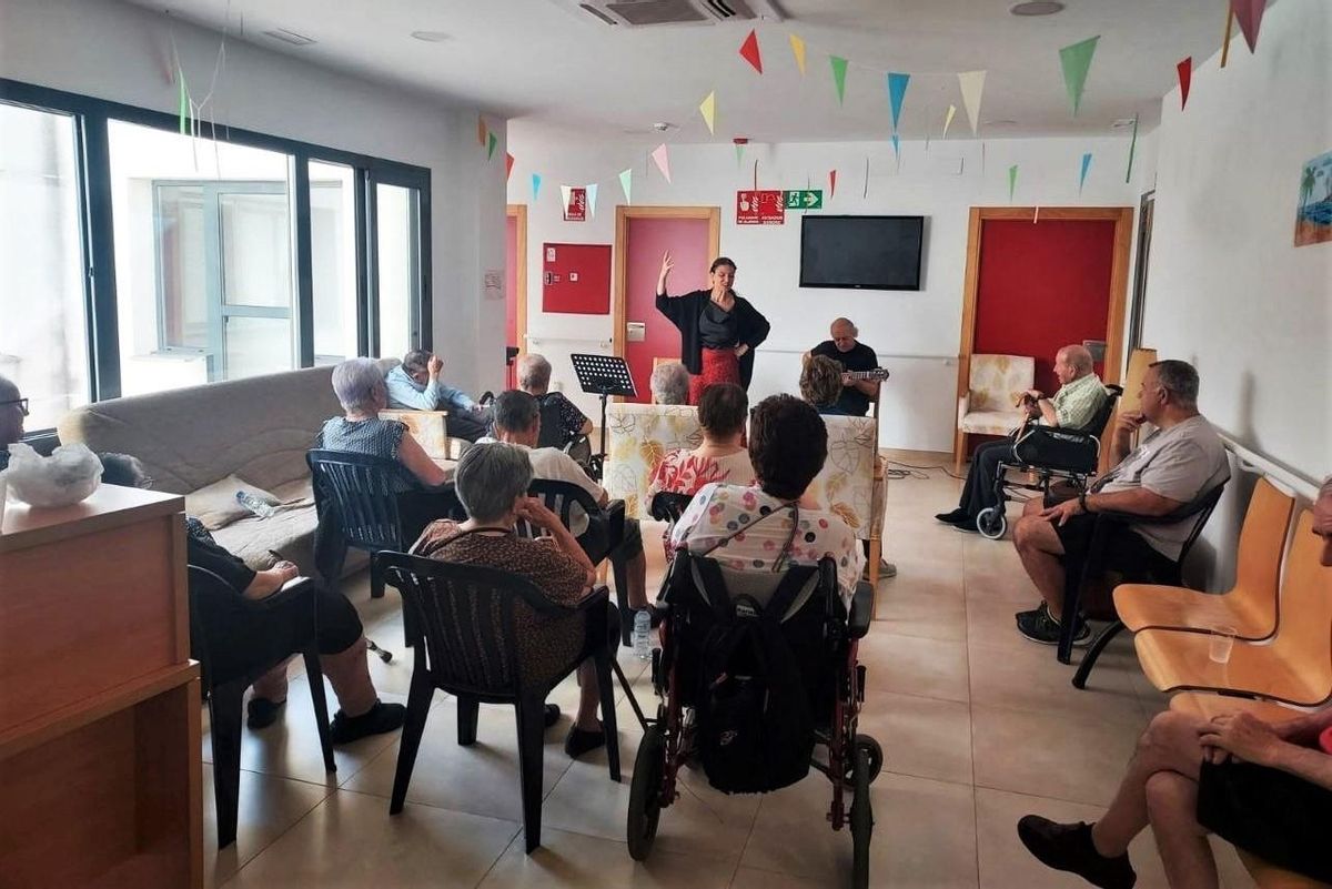 En cuentros narrativos en una residencia de mayores de la provincia de Cáceres