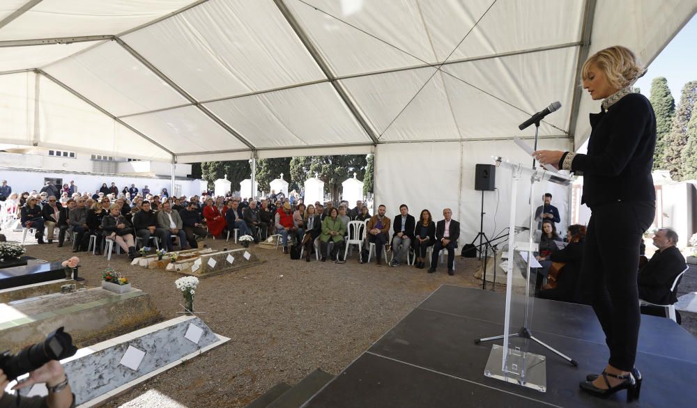 Homenaje en Castelló a las víctimas del franquismo