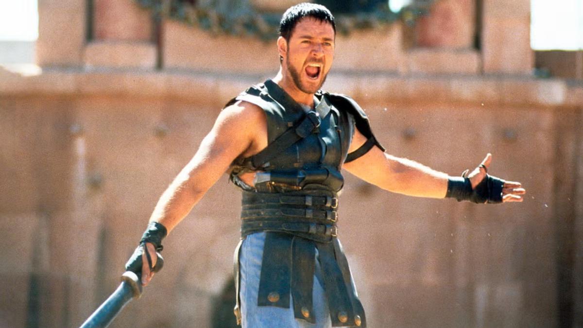 Russel Crowe interpretó a Máximo Décimo Meridio en 'Gladiator'