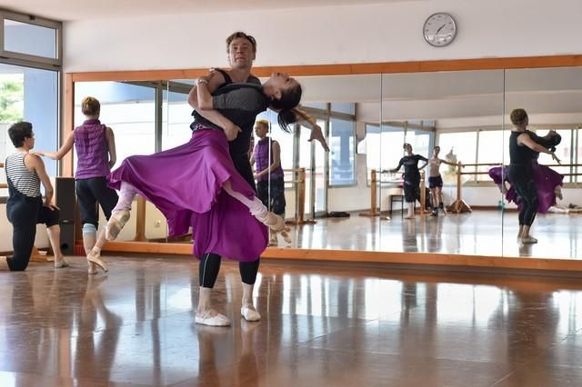 Ensayo del ballet de San Petersburgo