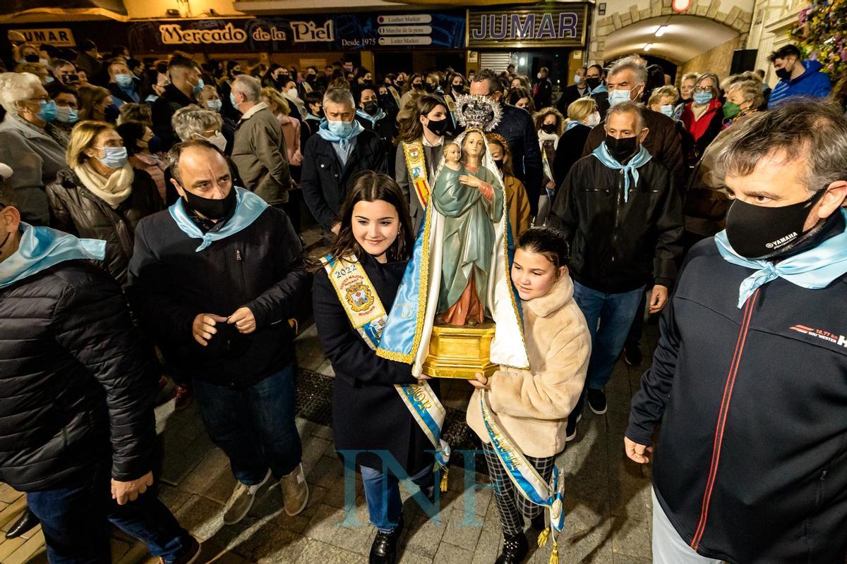 Dos años después de que el mundo se parara por el estallido de la pandemia de coronavirus, las puertas de la iglesia de San Jaime y Santa Ana se han vuelto a abrir al filo de las 5.30 de la madrugada para festejar de nuevo el 16 de Marzo, el día en el que se conmemora la Trobada de la Mare de Déu