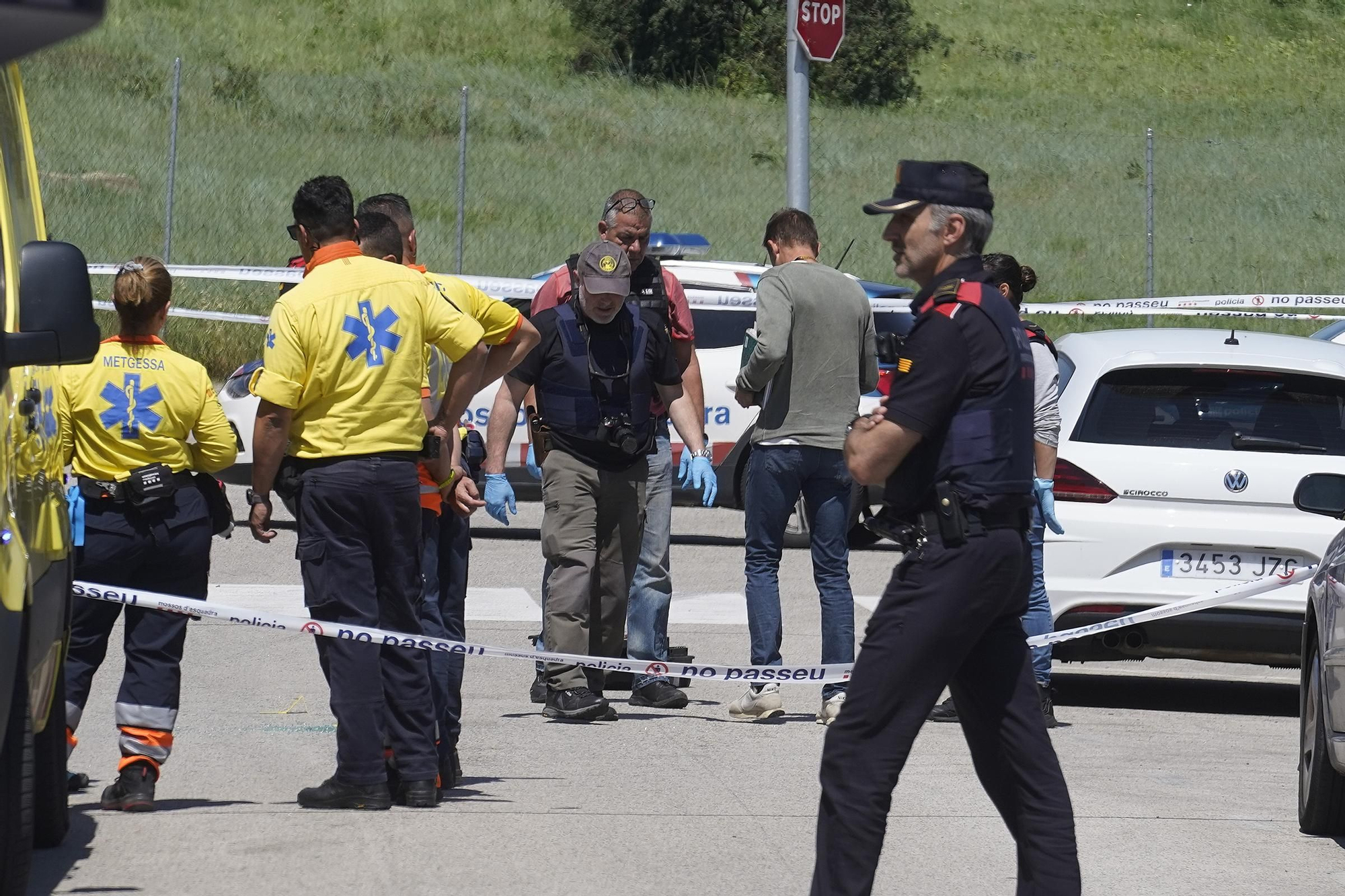 Una baralla acaba amb un mort per ferida de bala al polígon de Riudellots de la Selva