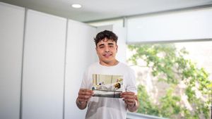 Joan Escolà tiene 21 años y fue trasplantado del hígado cuando tenía ocho meses en Vall dHebron.