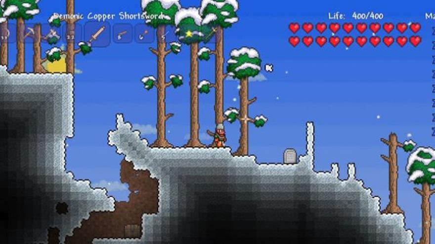 Terraria, el éxito independiente, llega a las consolas