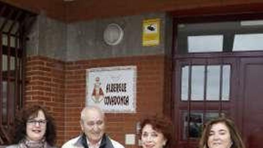 Julia Castro, Tomás Marcos, Isabel Casielles y Sofía Cosmen.