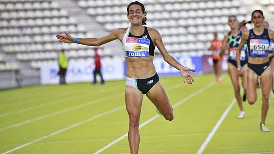 Esther Guerrero, en una cursa de l&#039;any passat.