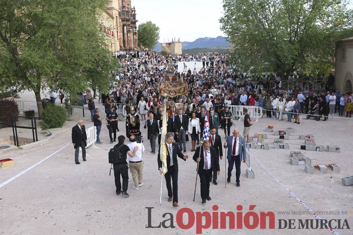 Fiestas de Caravaca: Procesión de regreso a la Basílica