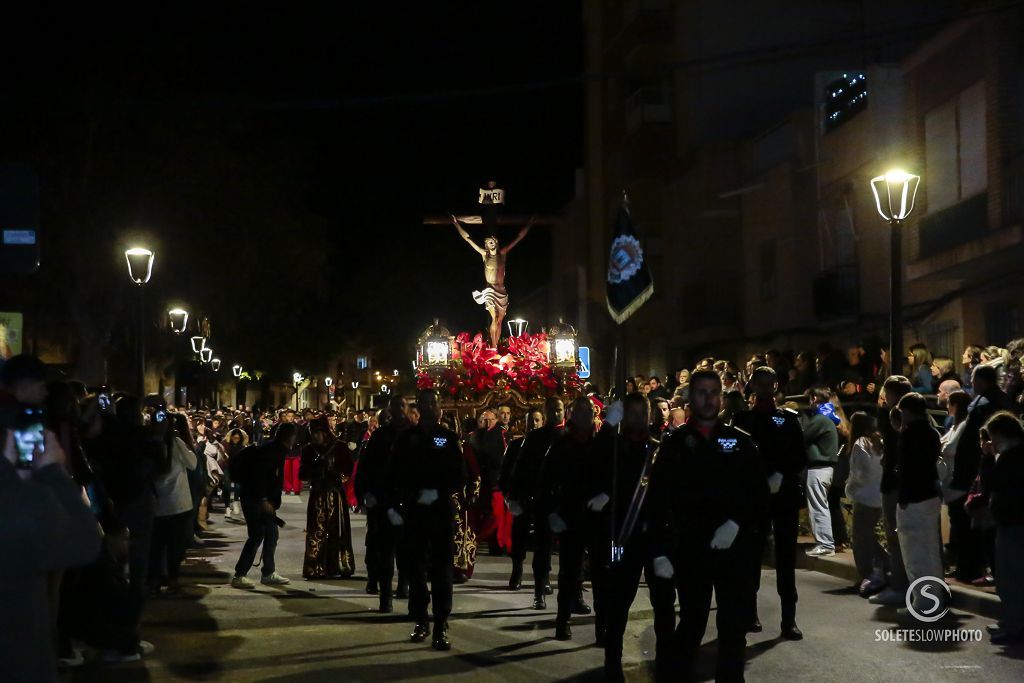 Las imágenes de la Procesión del Silencio en Lorca