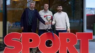 La Copa de España de fútbol sala visita la redacción de SPORT