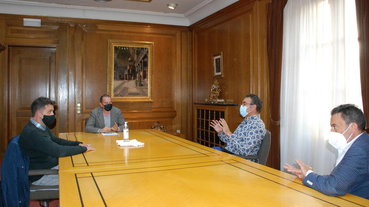 Reunión entre la Diputación Provincial y AFA Zamora