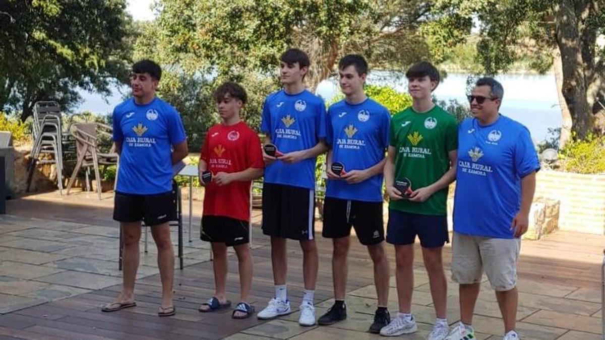 Cuadro de honor del torneo celebrado por el CD Viriato Tenis de Mesa.