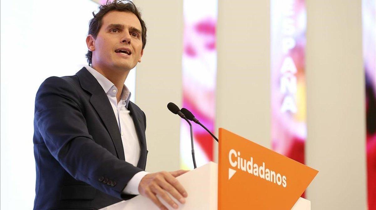 Albert Rivera, líder de Ciuidadanos.