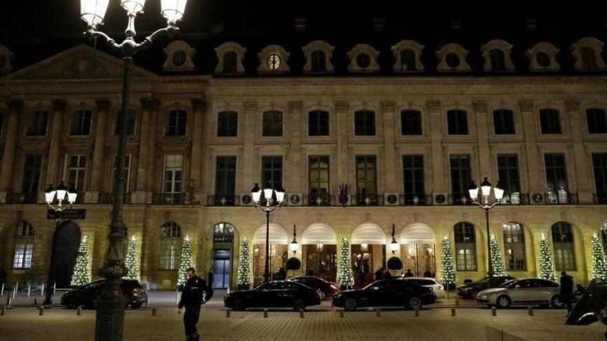 L&#039;hotel Ritz de la capital francesa on es va produir l&#039;atracament.