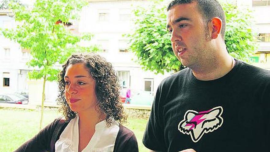 Patricia González y Manuel Zapico, participantes en el seminario «Cultura del trabajo».