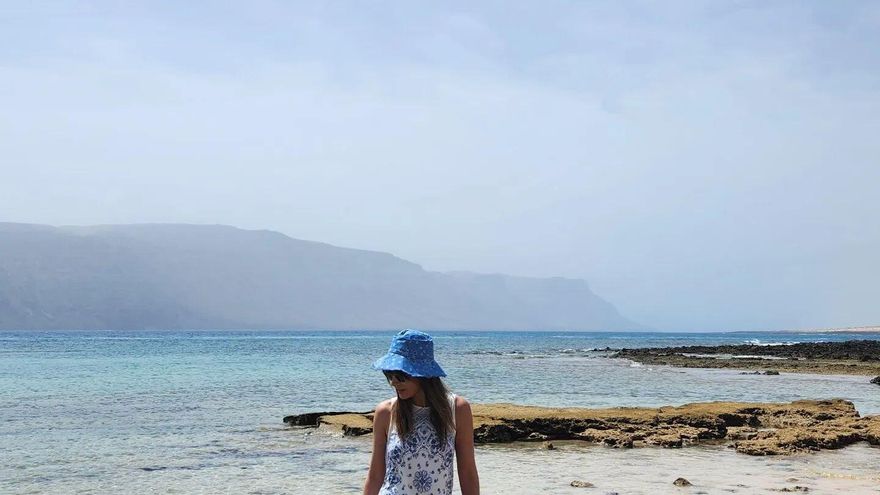 Isabel Jiménez (Informativos Telecinco) disfruta de esta isla canaria y presume de ella en redes sociales