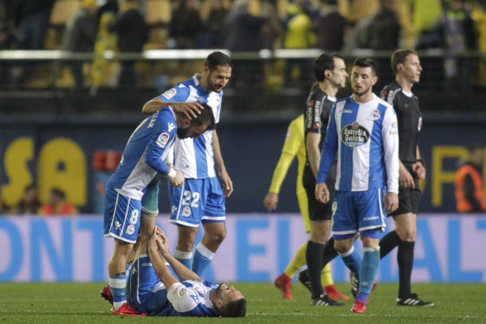 El Dépor rescata un punto de Vila-Real