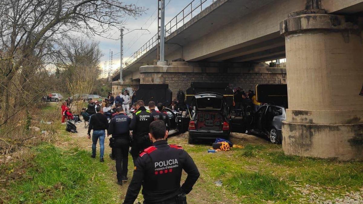 L'operatiu el van dur a terme la Guàrdia Municipal i Mossos.