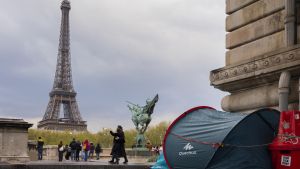 Imagen de archivo de la Torre Eiffel.