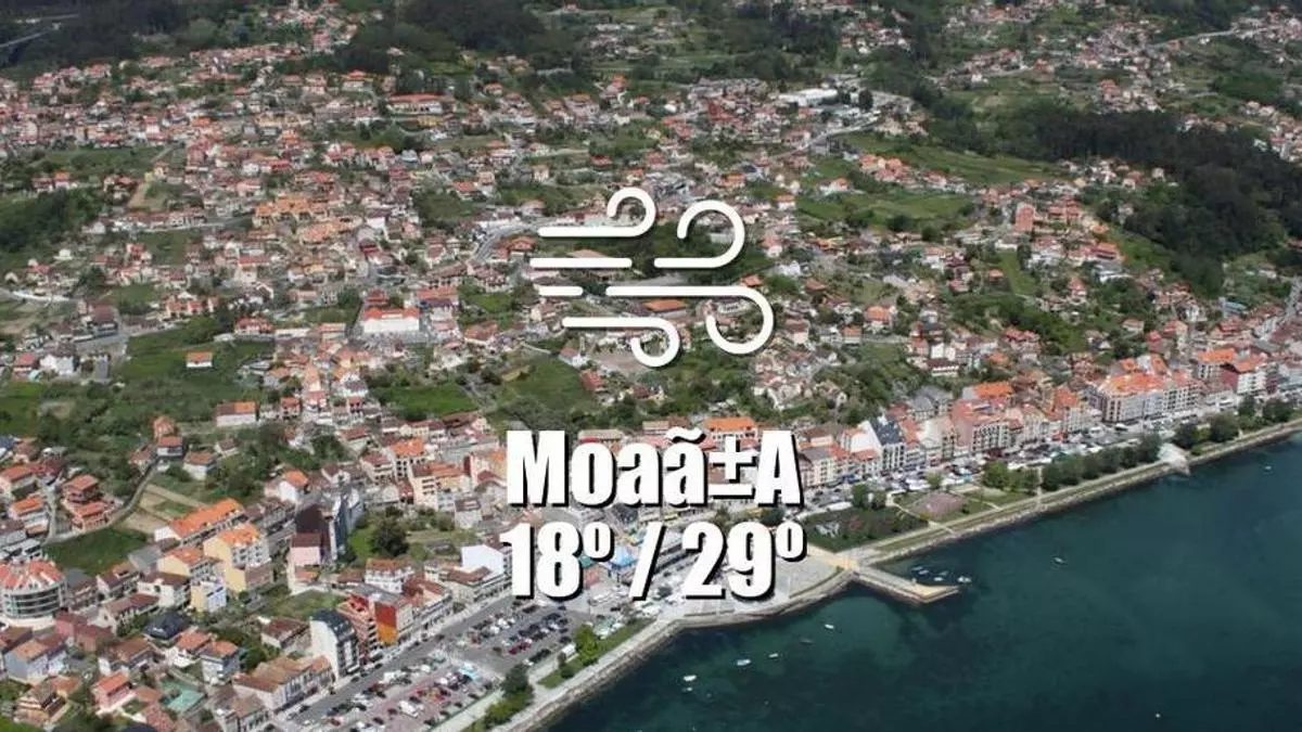 El tiempo en MoaÃ±a: previsión meteorológica para hoy, martes 15 de septiembre