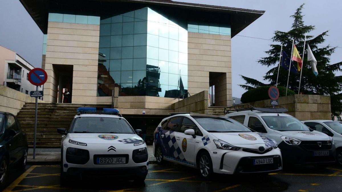 Dependencias de la Policía Local de Moaña.