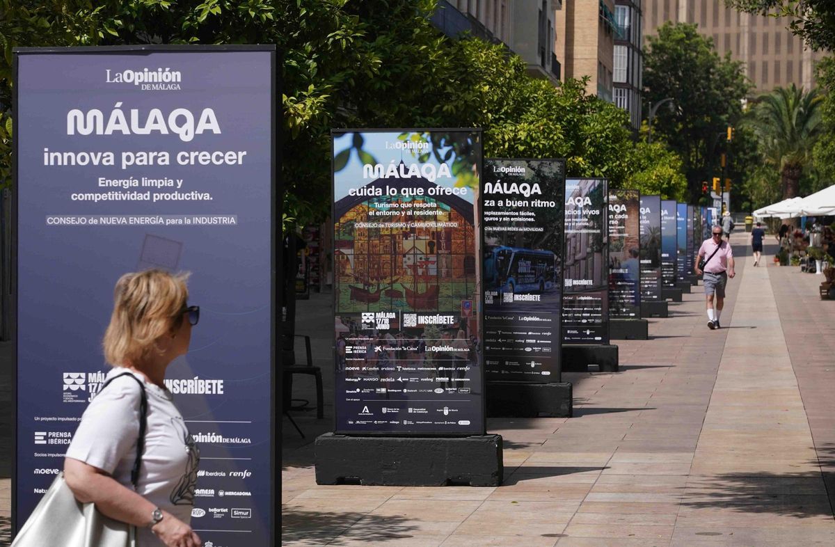 La exposición se puede ver en la Alameda Principal hasta el 20 de junio