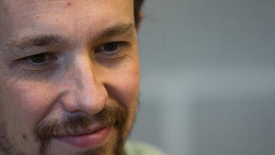 El candidato de Podemos, Pablo Iglesias