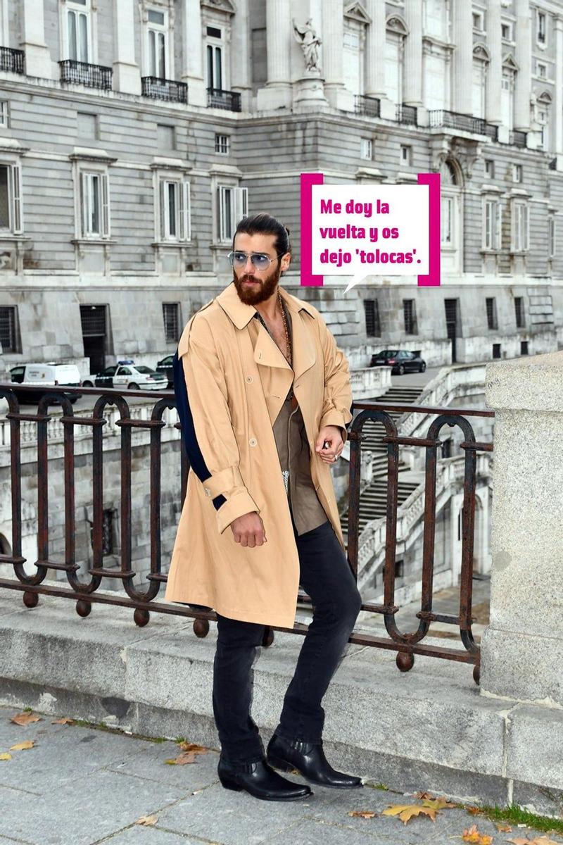 Can Yaman en el Palacio Real de Madrid