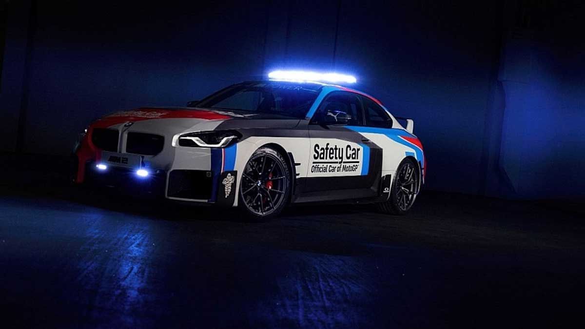 Así luce el nuevo safety car de MotoGP 2023