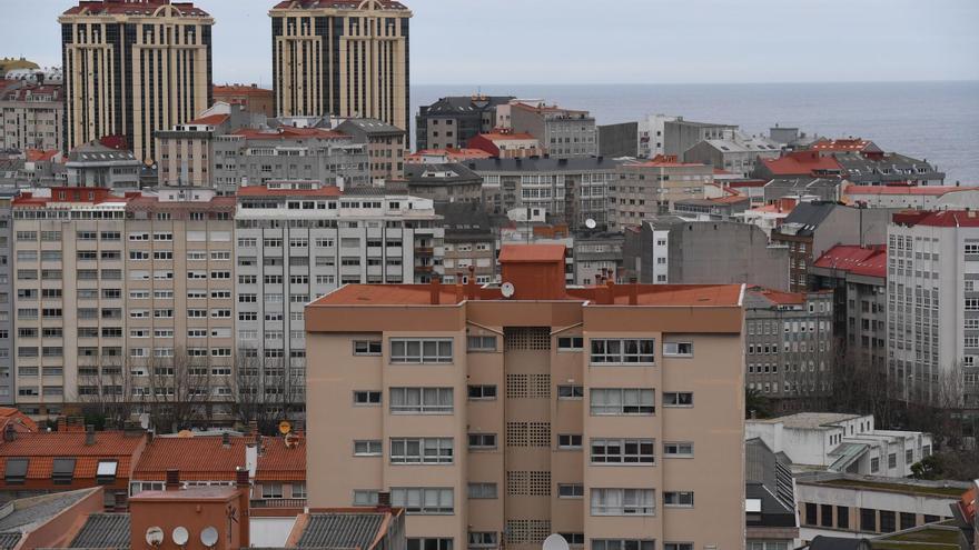 Los propietarios de cuatro o más pisos en A Coruña pagarán más IBI si los mantienen vacíos