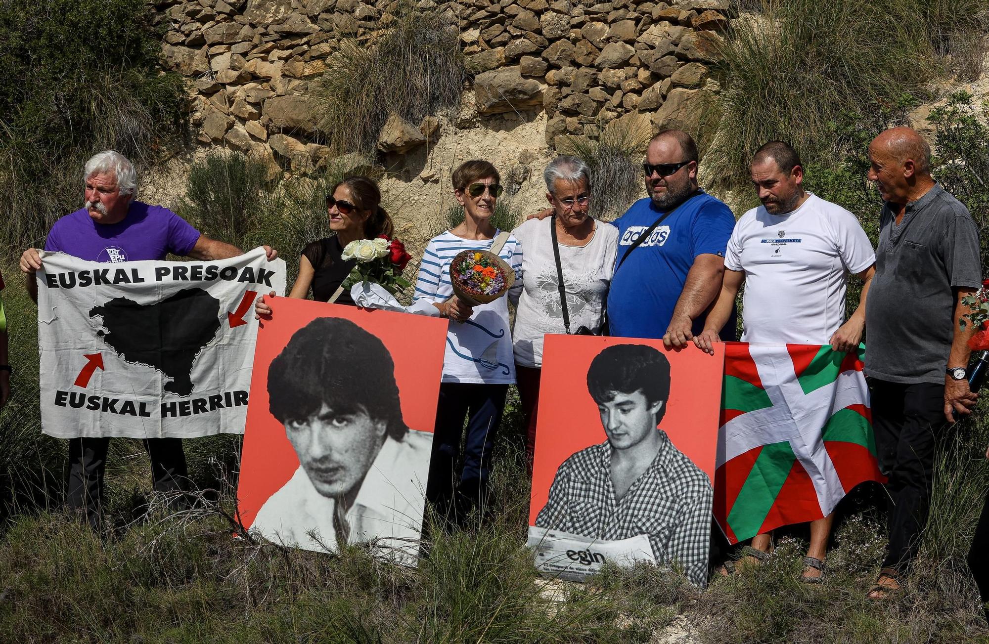 Homenaje a Lasa y Zabala en Busot 40 años después de su asesinato