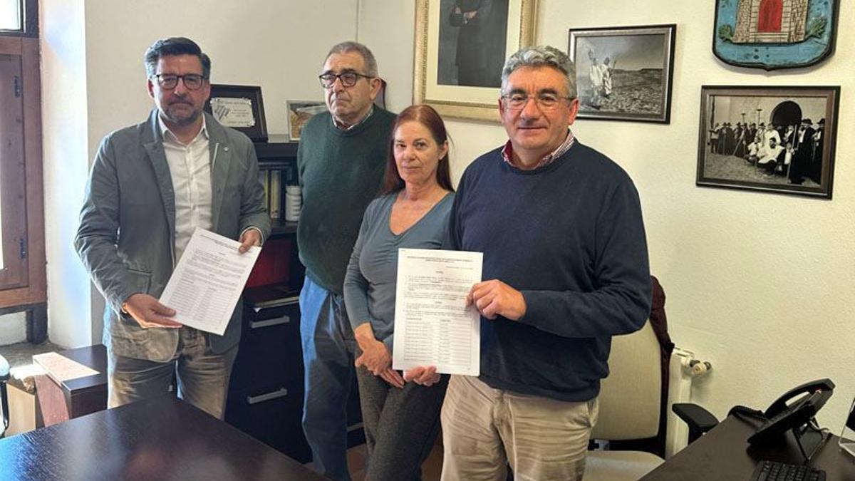 Firma Convenio Portell de Morella CIP