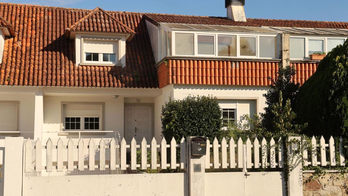 Chalé de Vilagarcía que pone a la venta el Estado en la subasta del 5 de noviembre.