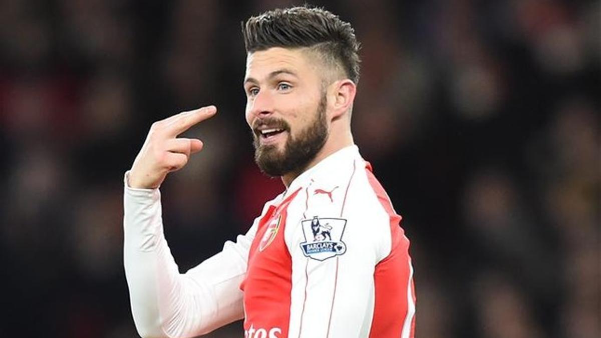 Olivier Giroud, delantero del Arsenal